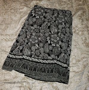 Black and White Skirt